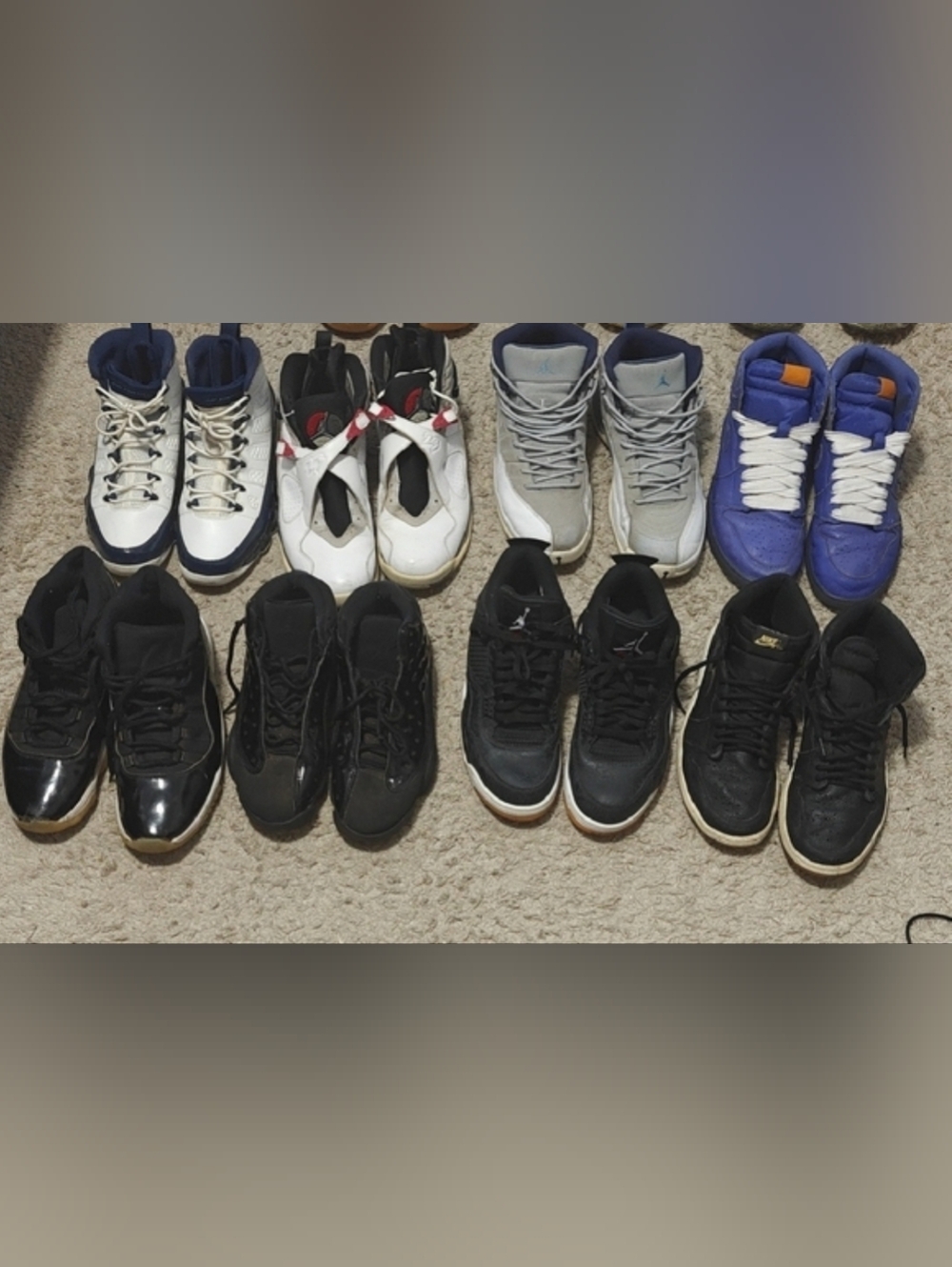 Jordans, Send Offers, Size 9.5, 10.5, 11, 11.5